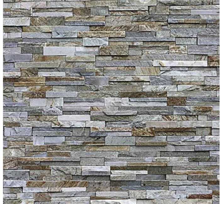 Niiskuskindel seinakate D-c-fix Stone Wood Grau 6,75 cm x 4 m