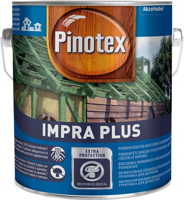 Biotsiidne puiduimmutusvahend Pinotex Impra Plus 2,5 l