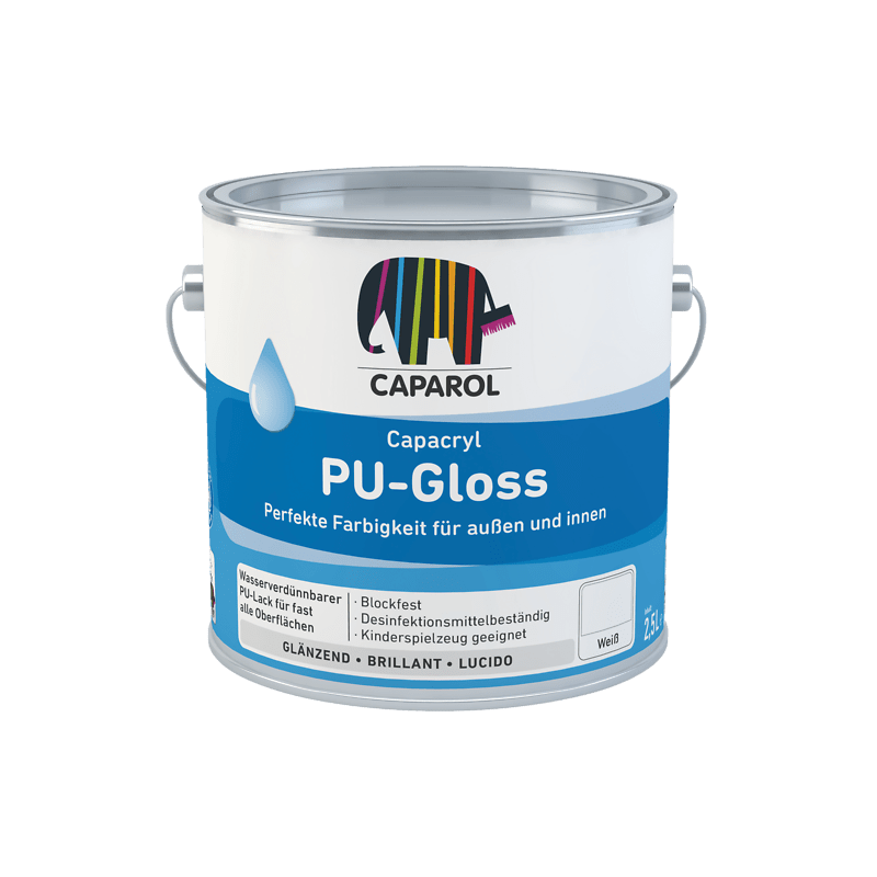 AKRÜÜLVÄRV CAPACRYL PU-GLOSS BW 2,4L