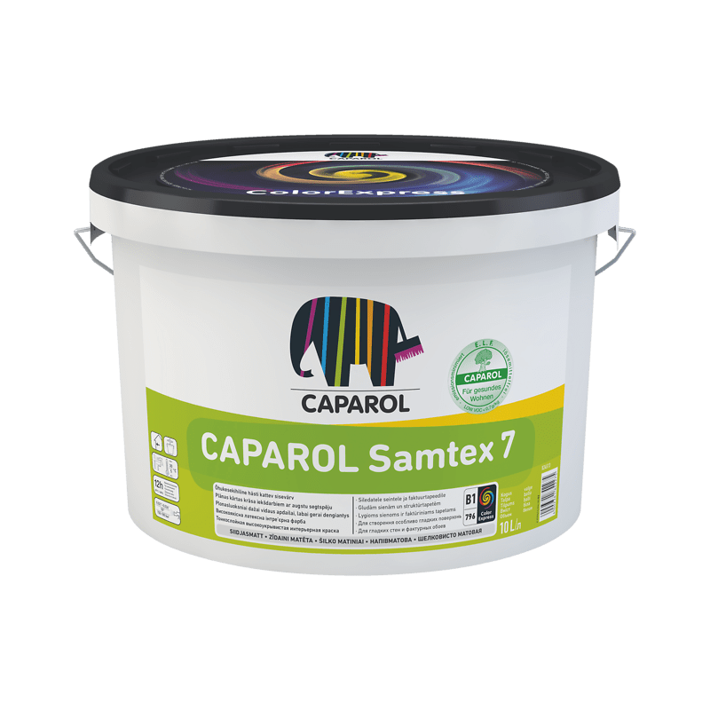 Sisevärv Caparol Samtex 7 B1 10L