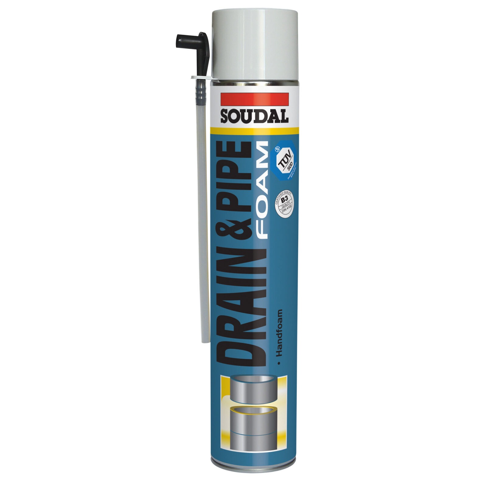 KÕRREVAHT SOUDAL DRAIN&PIPE 750ML