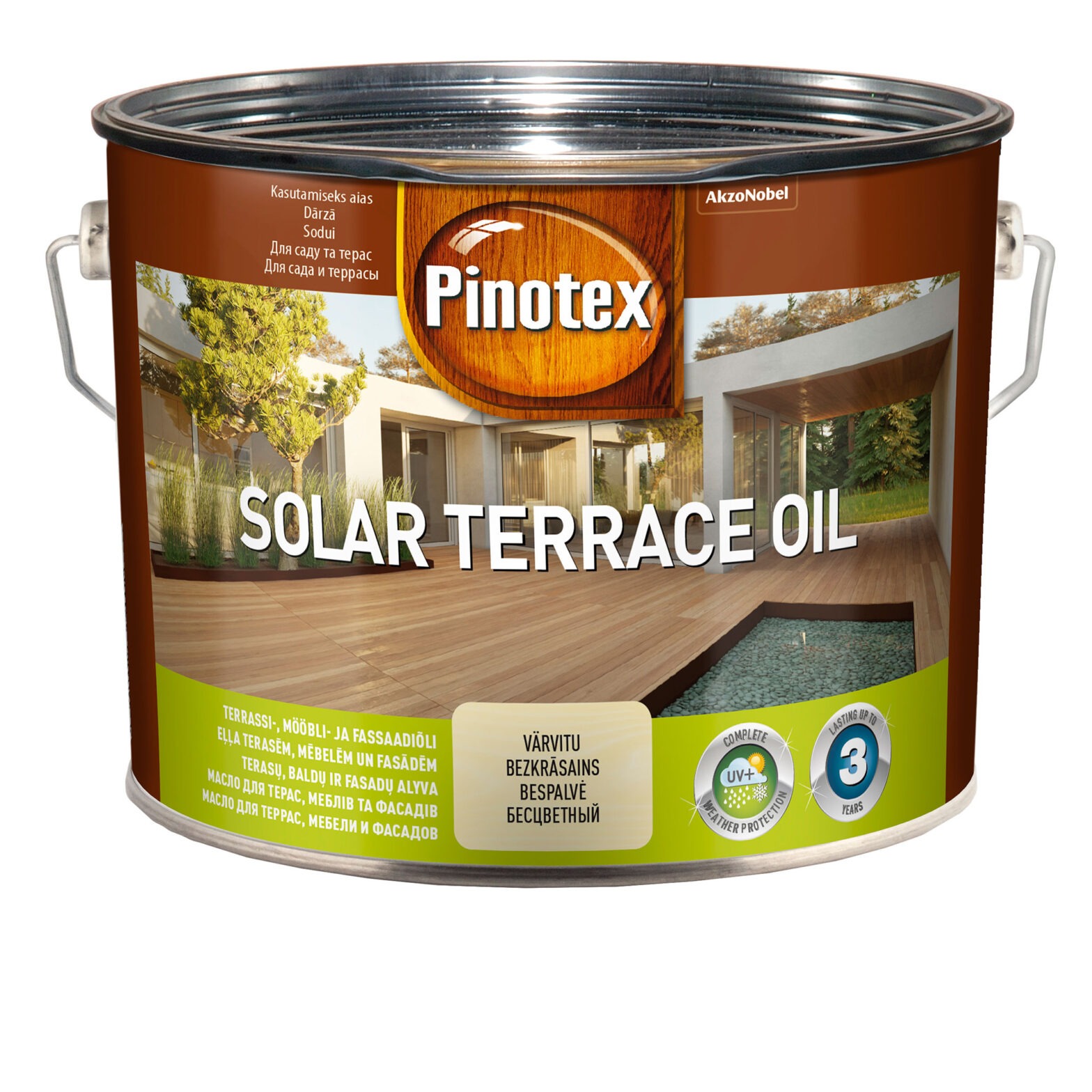 PINOTEX SOLAR TERRACE OIL VÄRVITU 2,33L