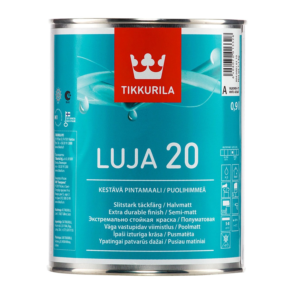 ALUSVÄRV LUJA 20 POOLMATT C 0,9L-AINULT TOONIMISEKS!