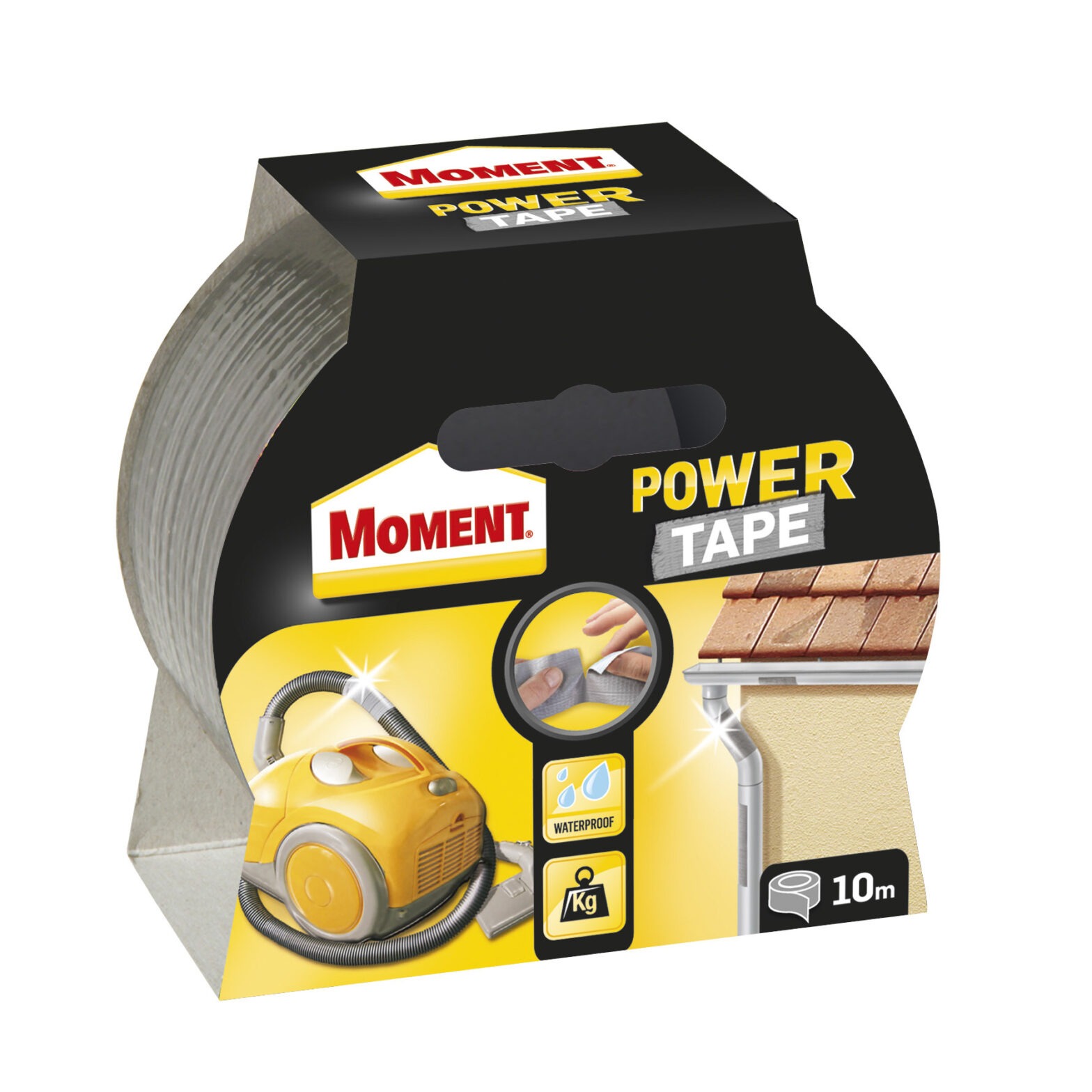 TEIP MOMENT POWER TAPE 10M SILVER