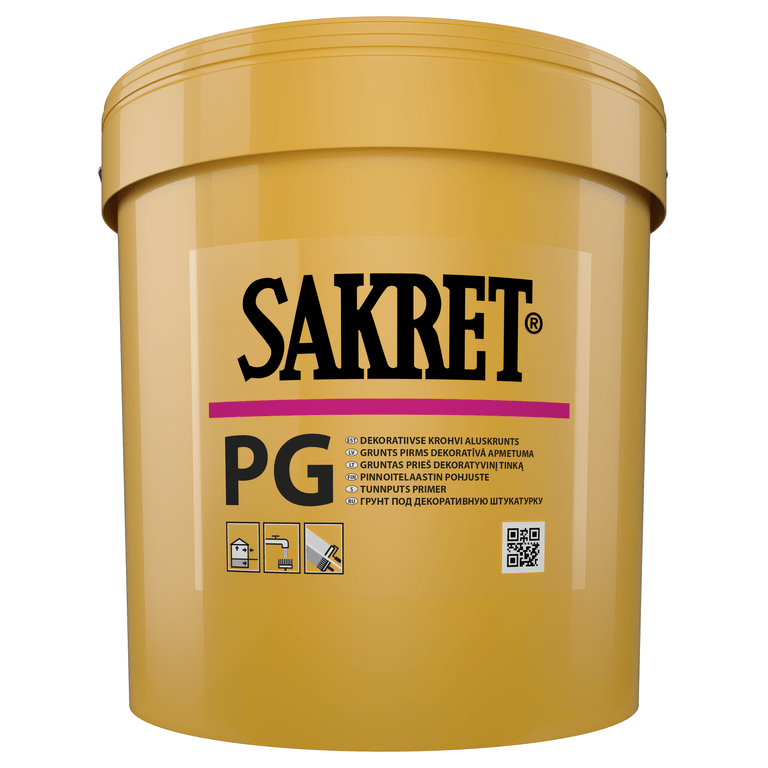 DEKORATIIVKROHVI NAKKEKRUNT SAKRET PG 15KG