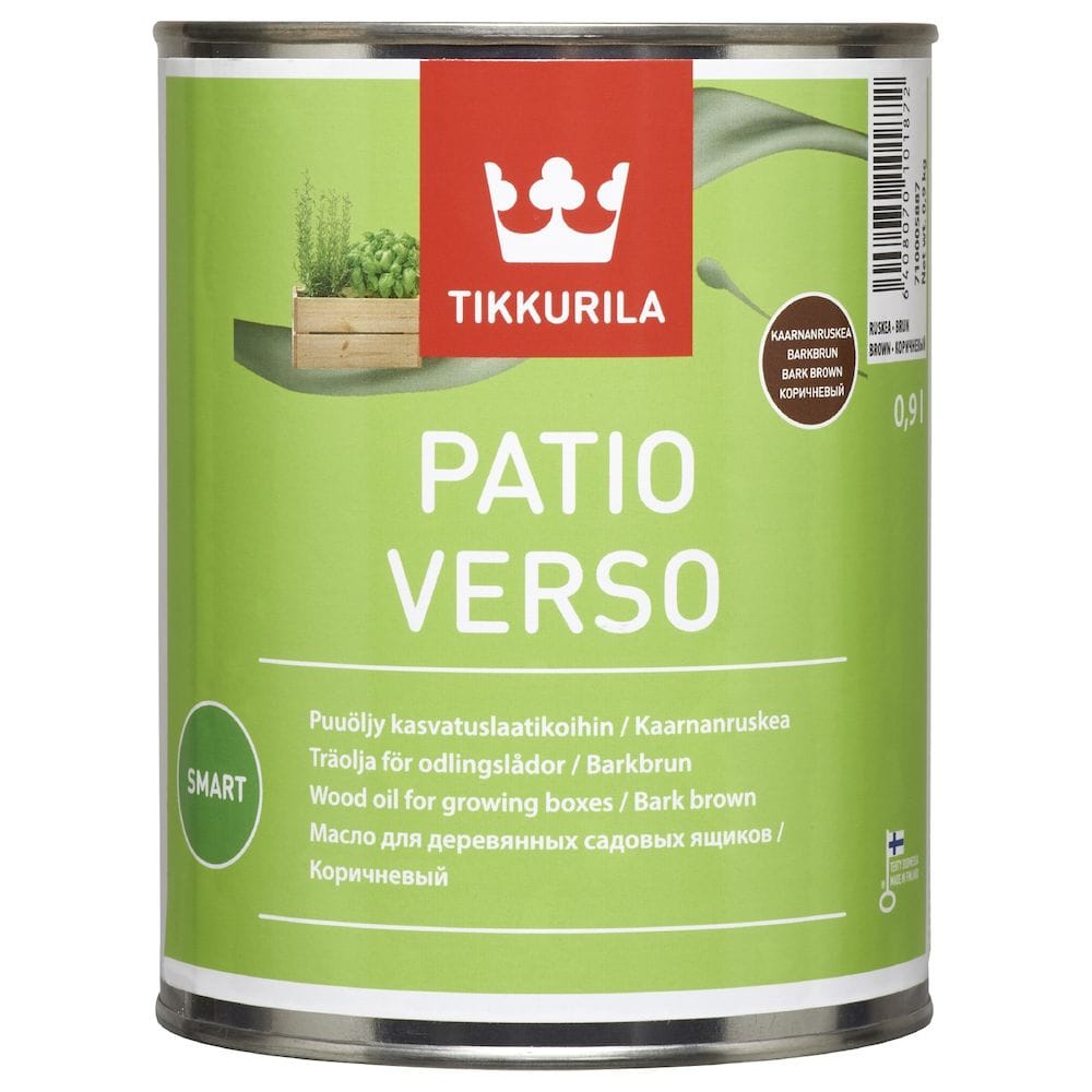 VEEPÕHINE PUIDUÕLI PATIO VERSO SÜSIMUST 0,9L