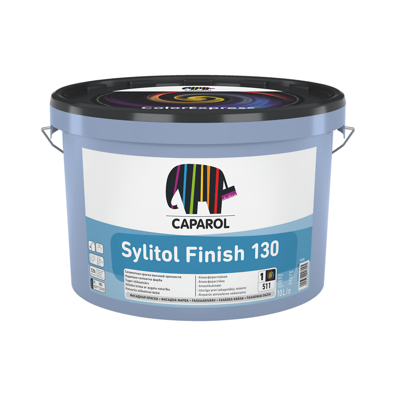 SILIKAATVÄRV SYLITOL FINISH 130 B1 10L