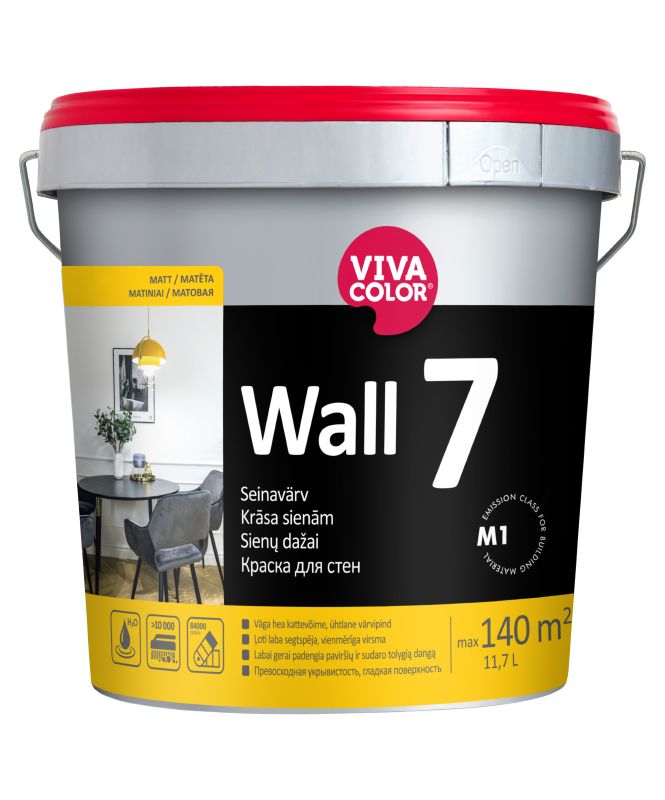 SEINAVÄRV WALL 7 A 11,7L