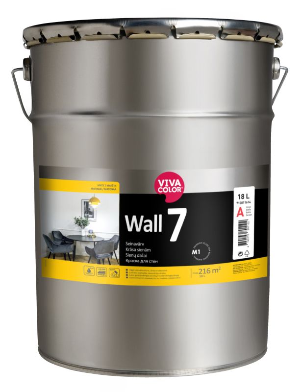 SEINAVÄRV WALL 7 A 18L