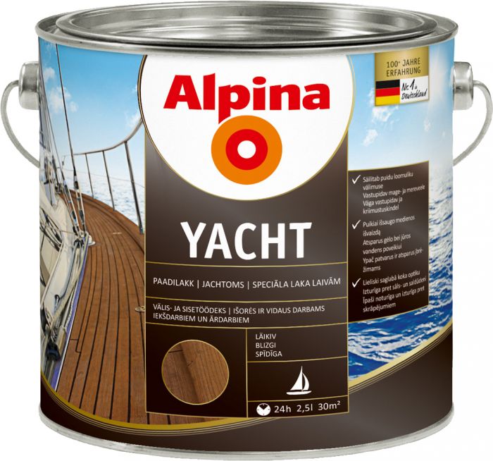 Paadilakk Alpina Yacht 2,5 l