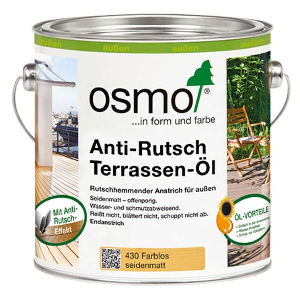 OSMO ANTISLIP TERRASSIÕLI 430 VÄRVITU 2,5L