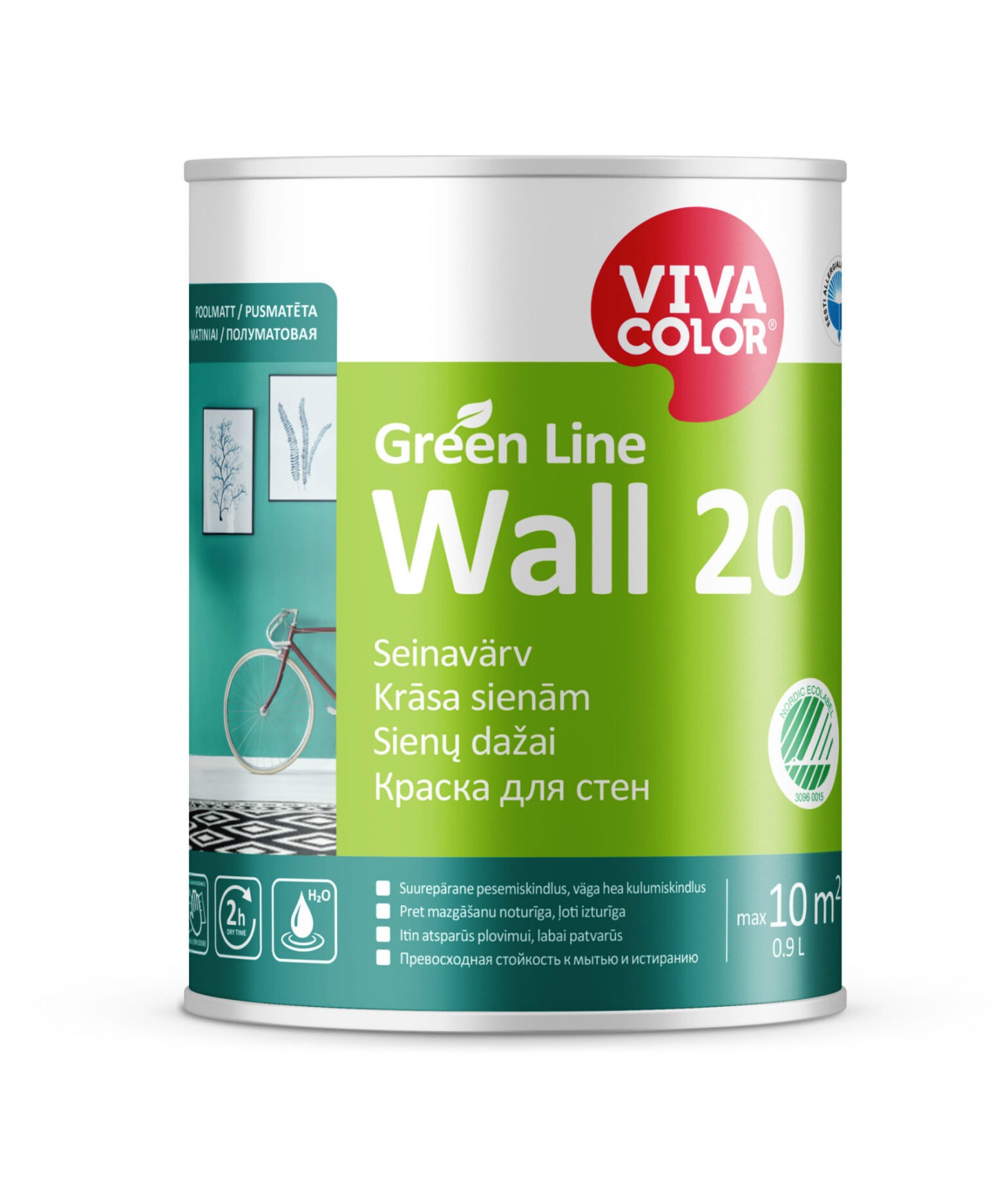 SEINAVÄRV WALL 20 A 2,7L