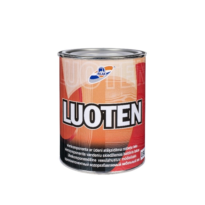 MÖÖBLILAKK LUOTEN-M POOLMATT 0.9L