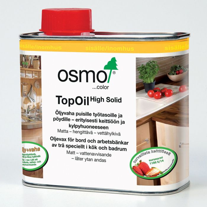Õlivaha Osmo Color TopOil töötasapindadele, värvitu 0,125 l