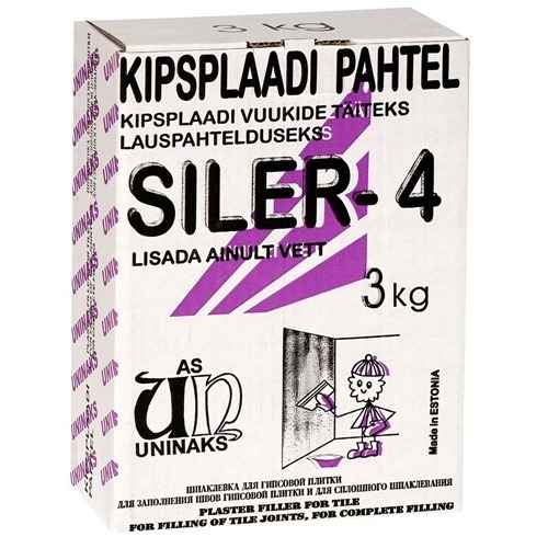 KIPSPLAADI PAHTEL SILER-4 3KG