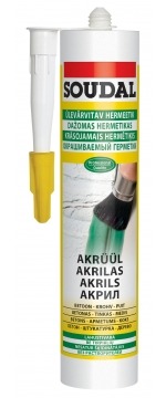 AKRÜÜLHERMEETIK SOUDAL VALGE 280ml