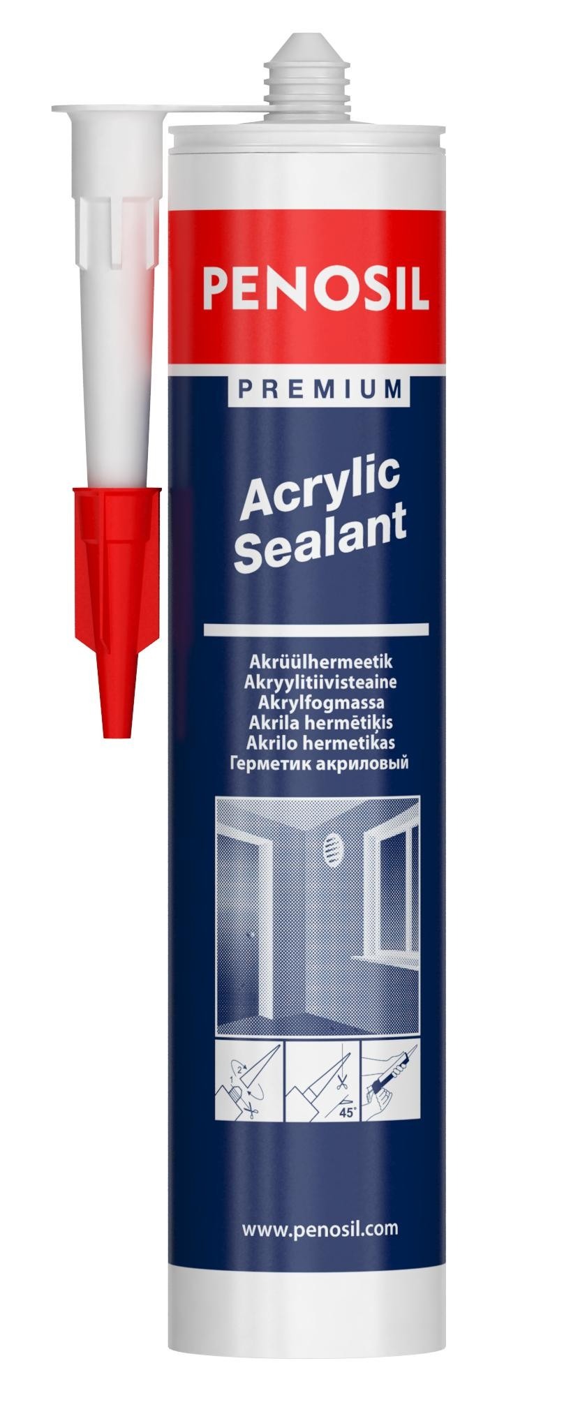 AKRÜÜLHERMEETIK PENOSIL PREMIUM PRUUN 310ml