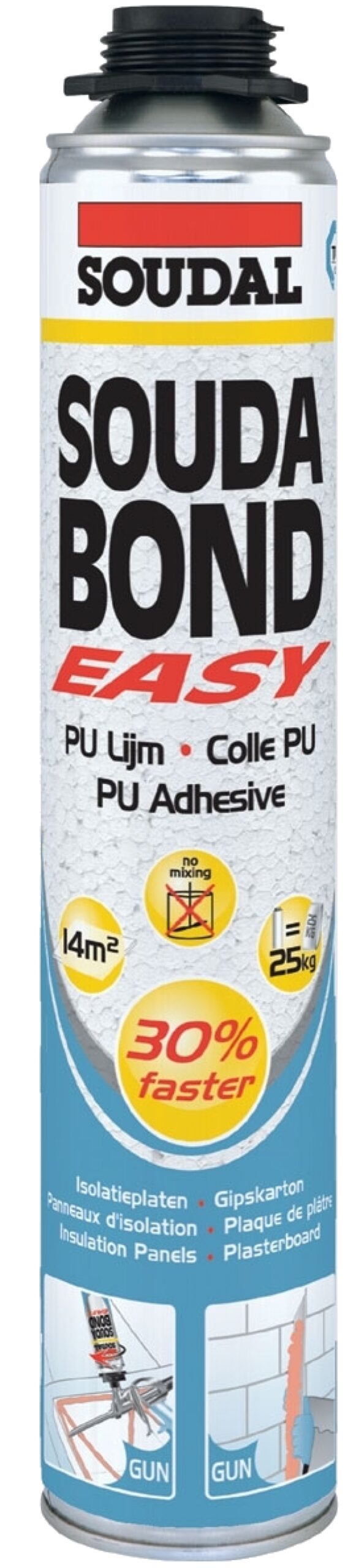 LIIMVAHT SOUDAL EASY GUN 750ml