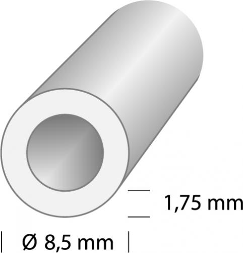 TORU DUURI O10 HE2 8.5x1.75mm HÕBE 2m