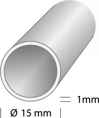 TORU DUURI O1 HE1 15x1mm HÕBE 1m