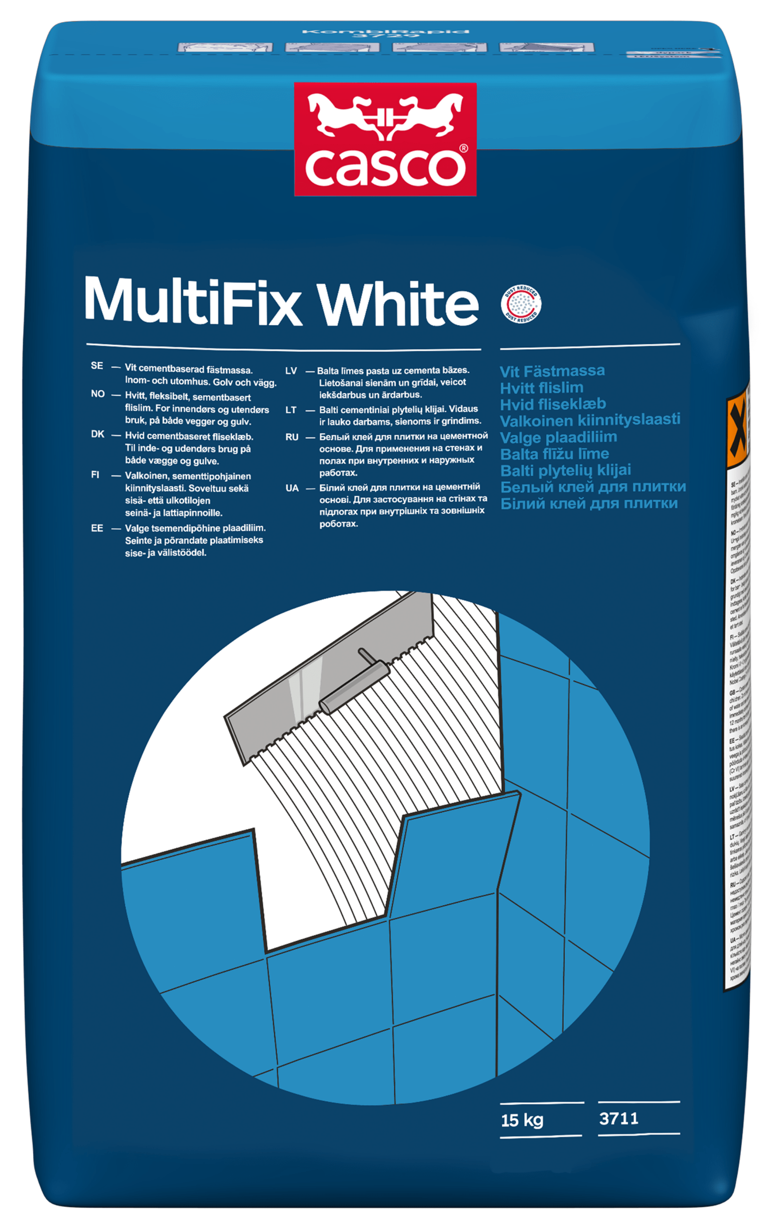 PLAADILIIM CASCO MULTIFIX VALGE 15KG