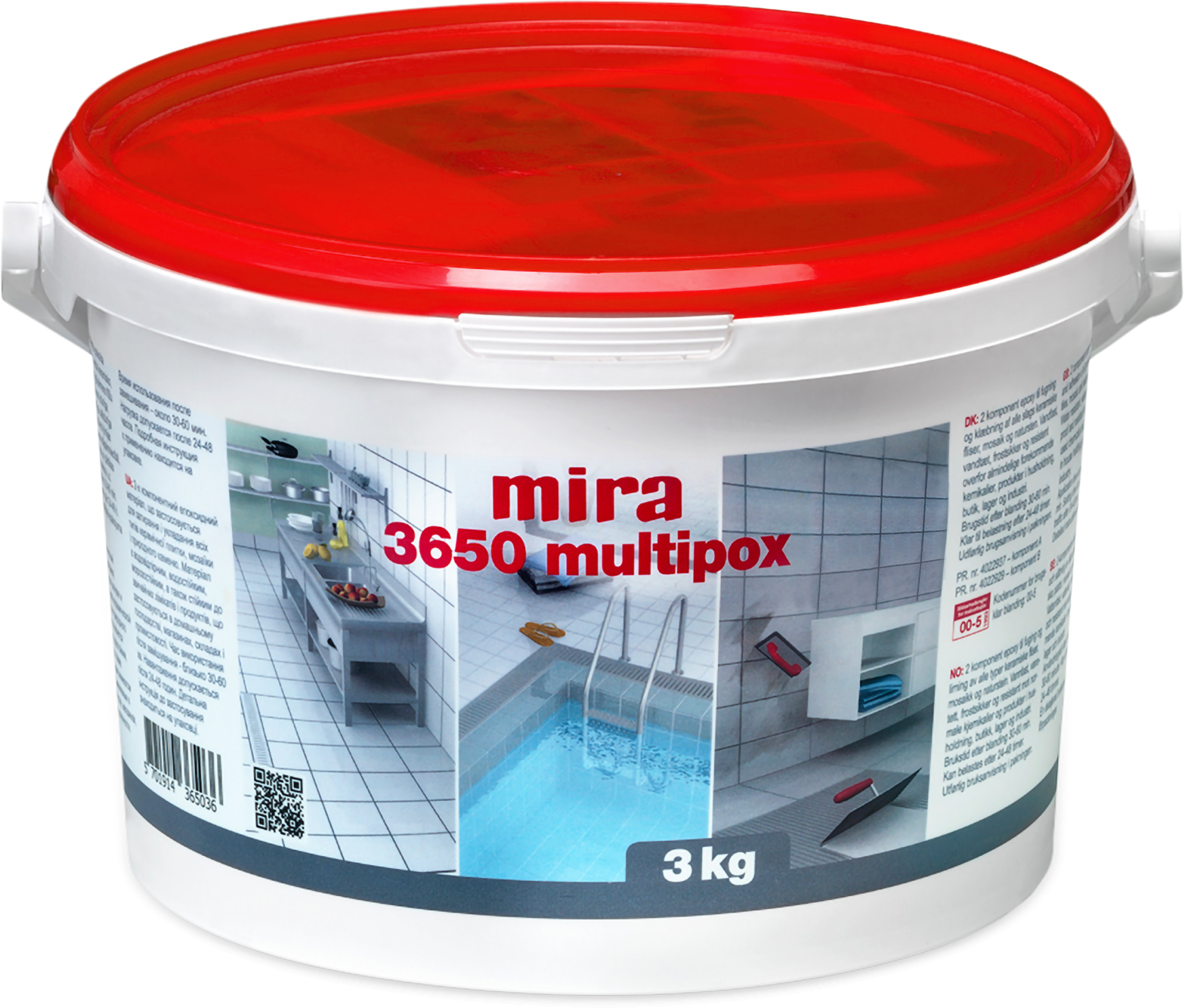 EPOKSÜÜD MIRA 3650 MULTIPOX HELEBEEZ 3kg