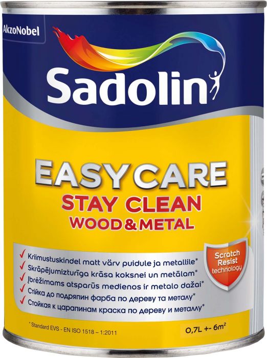 Puidu- ja metallivärv Sadolin EasyCare toonimiseks 0,65 l