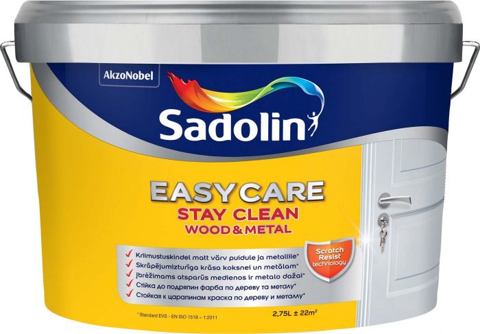 Puidu- ja metallivärv Sadolin EasyCare toonimiseks 2,56l