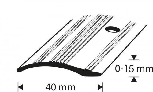 ÜLEMINEKULIIST C4-2.7M 40/0-12MM PRONKS DIONE