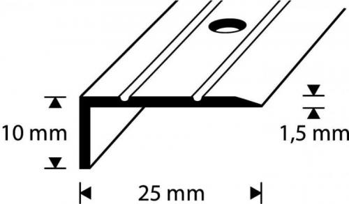 ASTMESERVALIIST D1-0,9M 25x10MM HÕBE DIONE