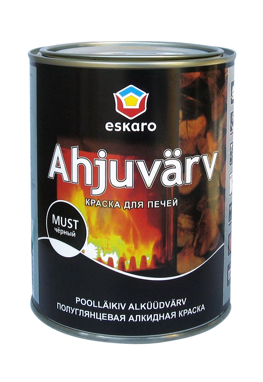 AHJUVÄRV MUST ESKARO 0,9L