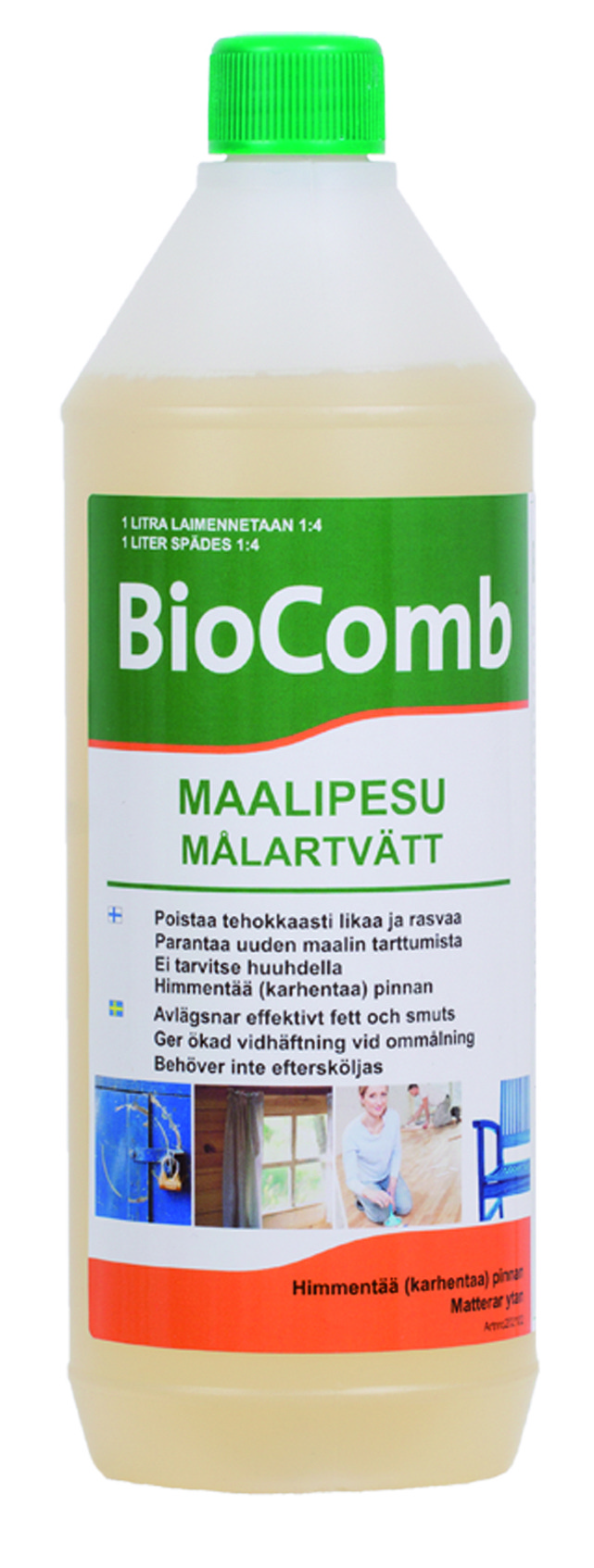 BIOCOMB VÄRVIPESUVAHEND 1L