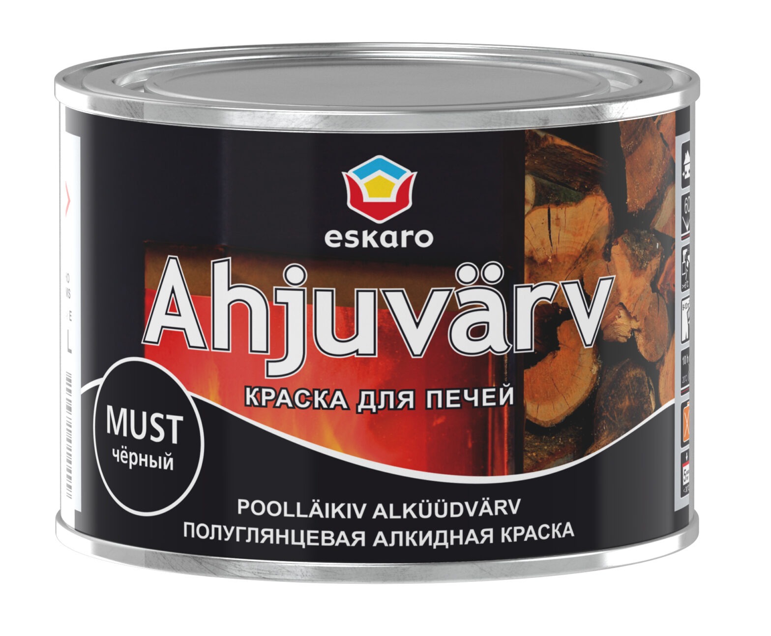 AHJUVÄRV MUST ESKARO 0,45L