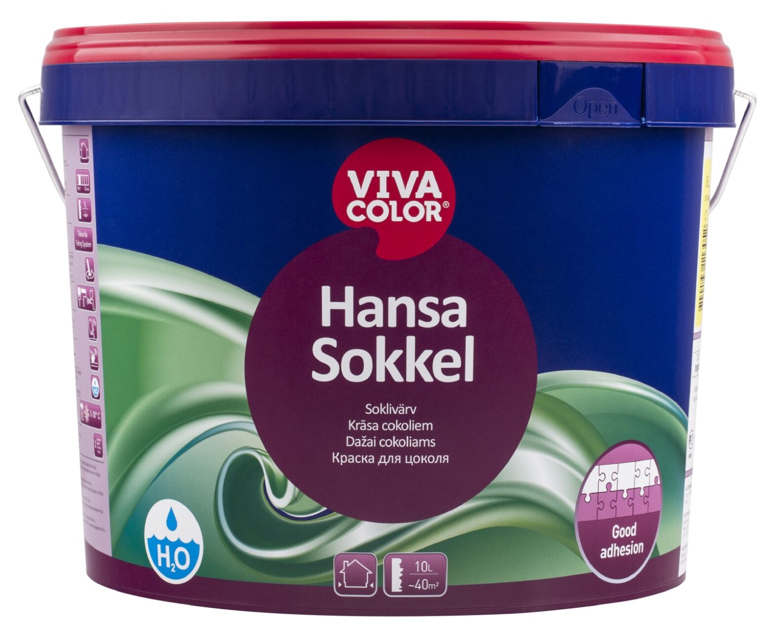 SOKLIVÄRV VIVACOLOR HANSA SOKKEL A 9L