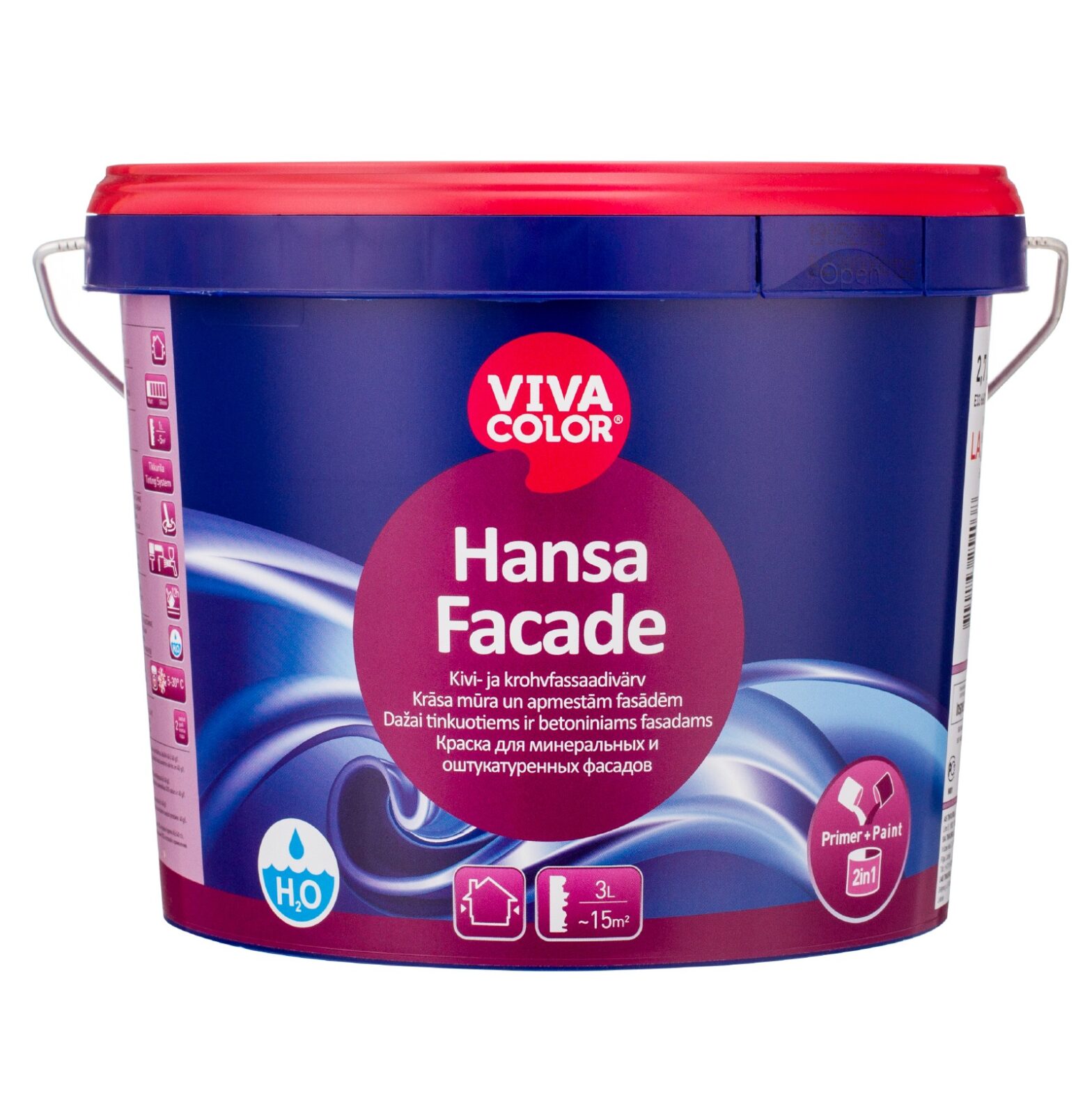 FASSAADIVÄRV VIVACOLOR HANSA FACADE LA 2.7L