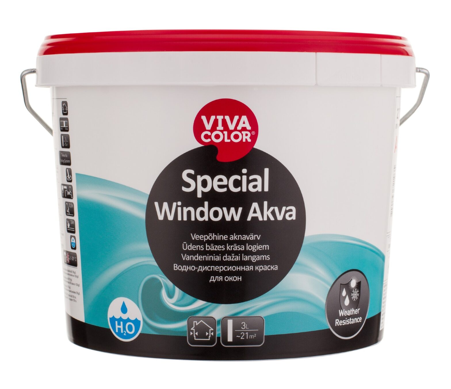 AKNAVÄRV VIVACOLOR SPECIAL WINDOW AKVA 2,7L