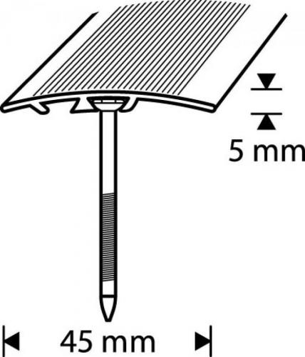 VUUGILIIST K1-1,8M PRONKS ANODEERITUD DIONE