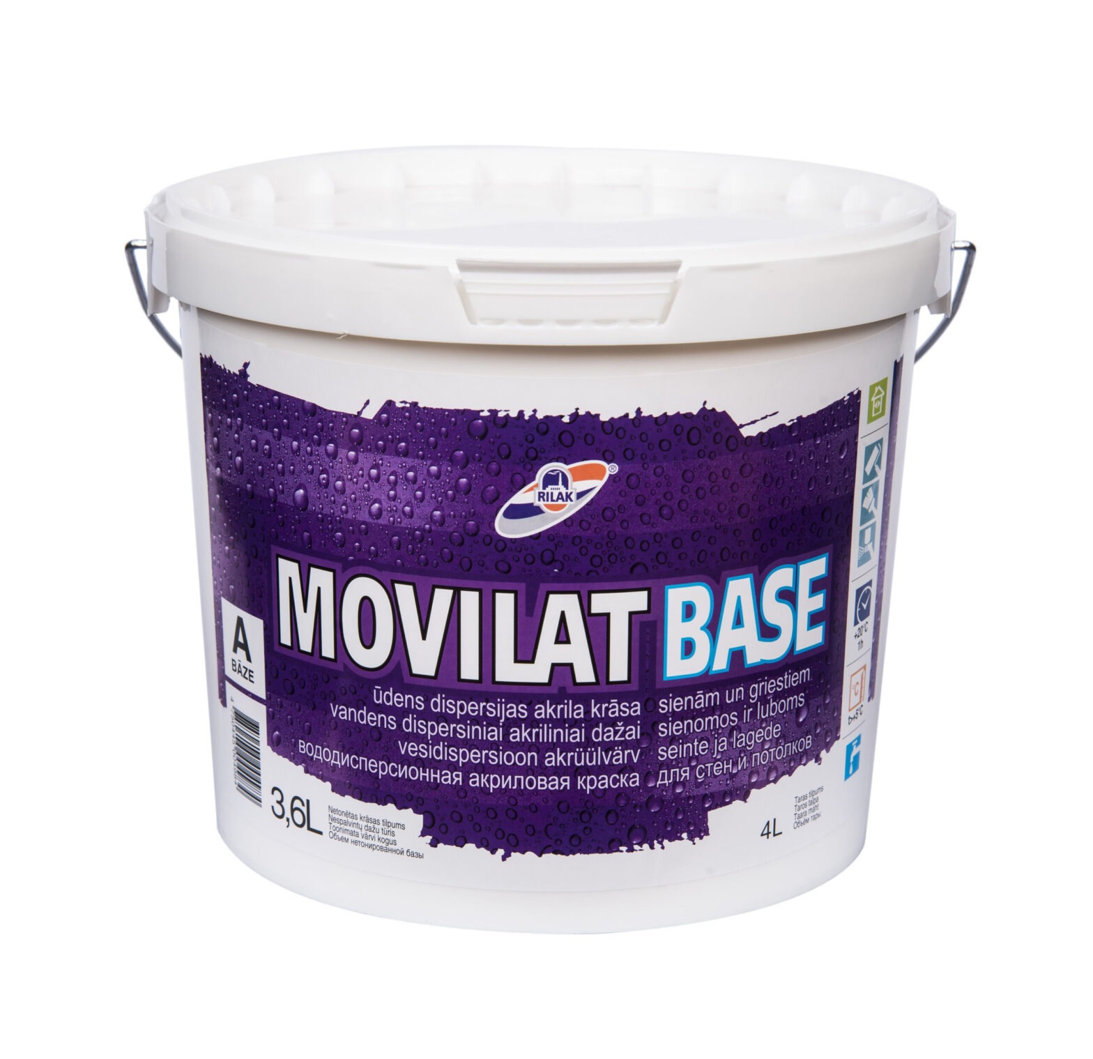 KRUNTVÄRV RILAK MOVILAT BASE 3,6L