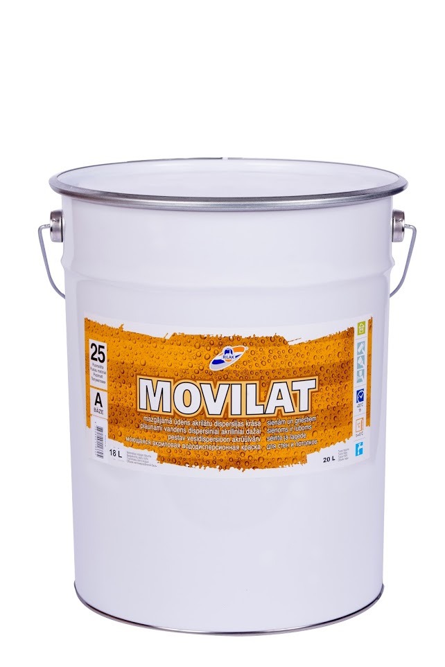 SEINAVÄRV RILAK MOVILAT-25 A 18L POOLMATT