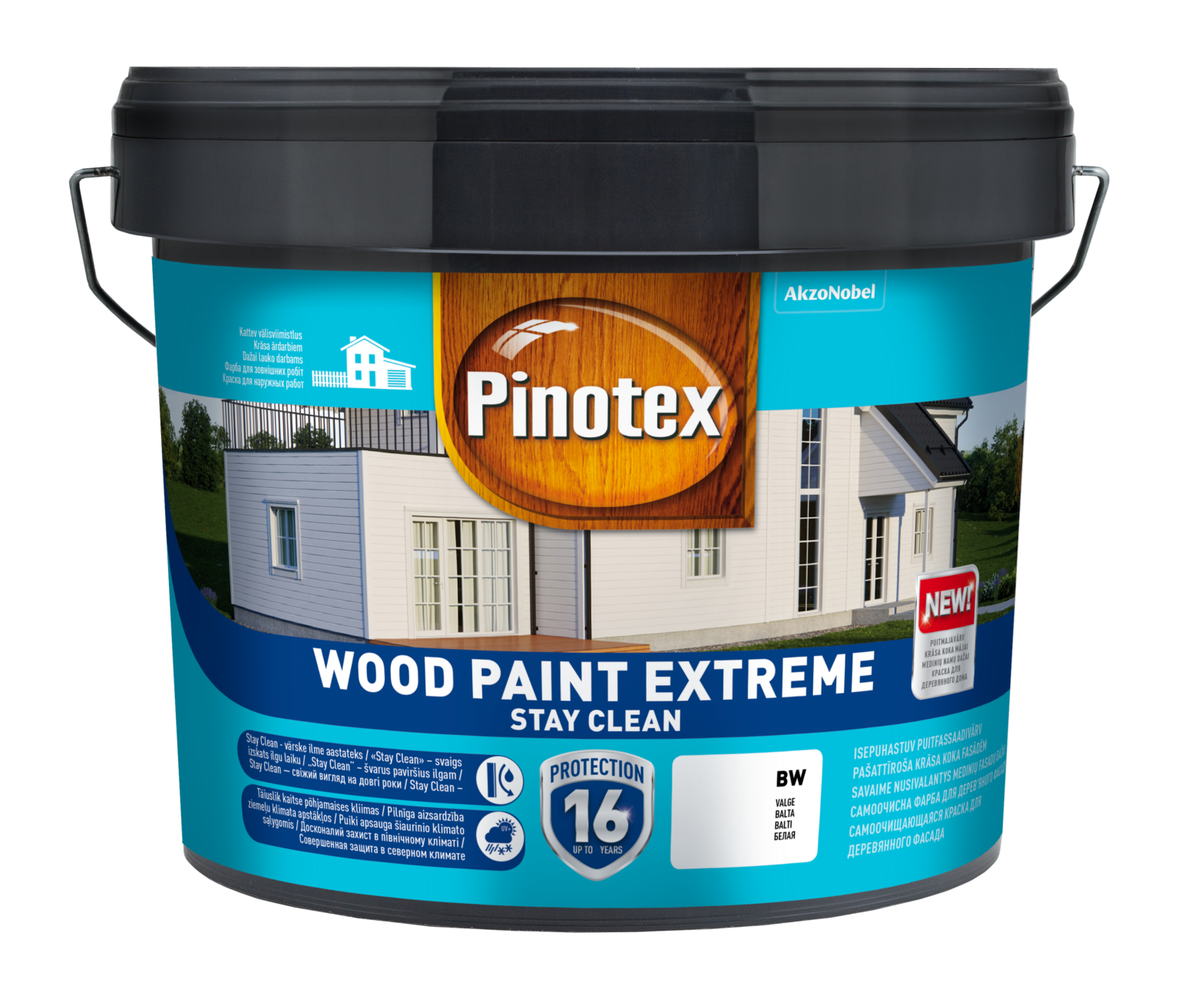 PUITFASSAADIVÄRV PINOTEX WOODPAINT EXTREME BW 10L