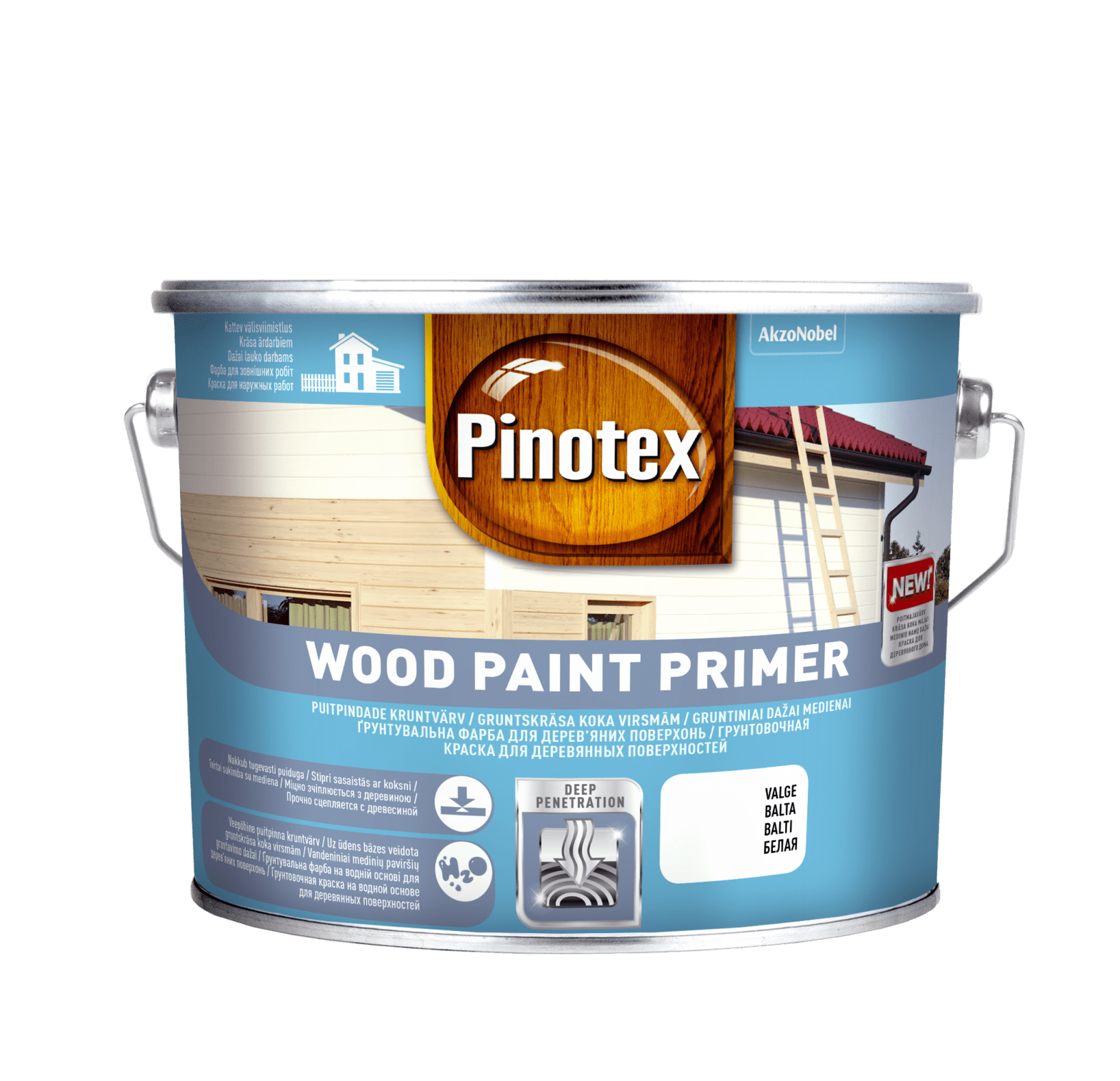 KRUNTVÄRV PINOTEX WOOD PAINT PRIMER 2,5L