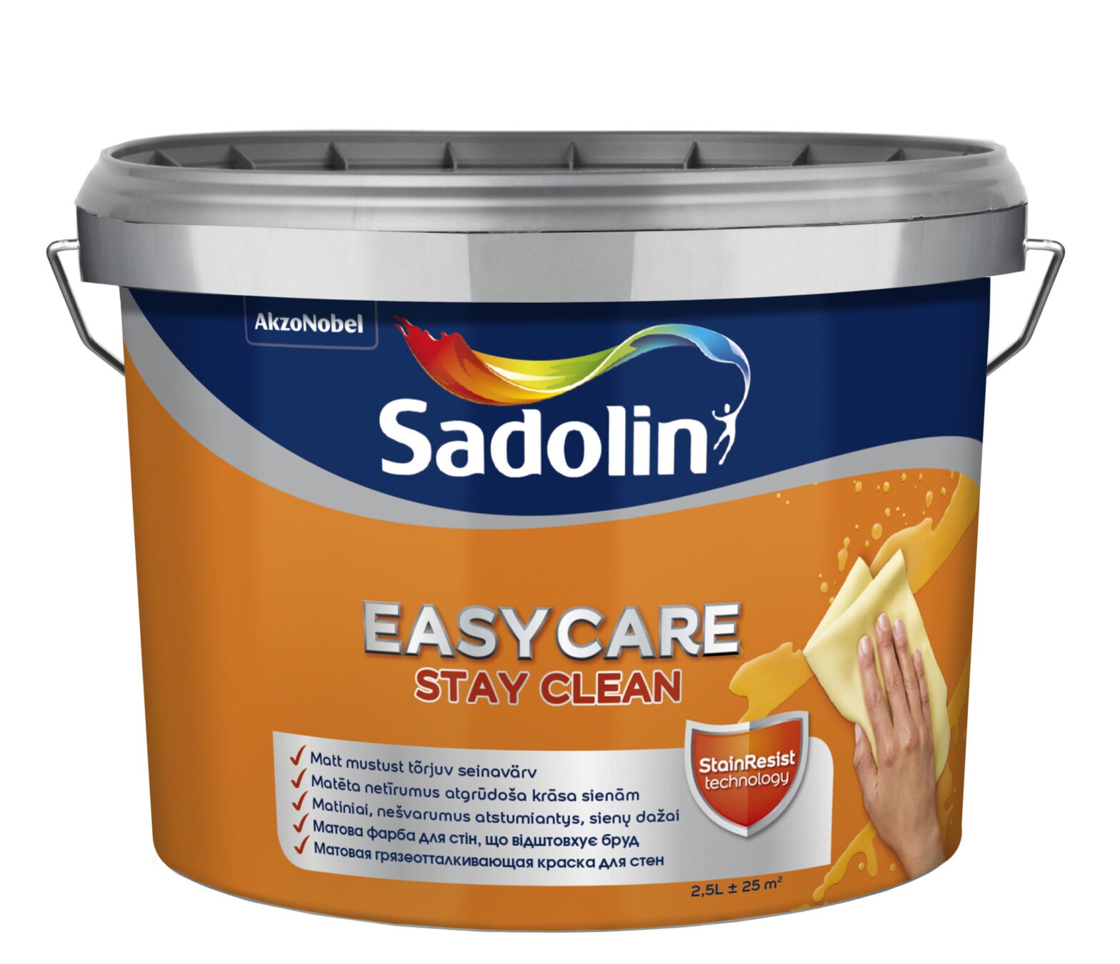 SEINAVÄRV SADOLIN EASYCARE BW 2,5L MATT