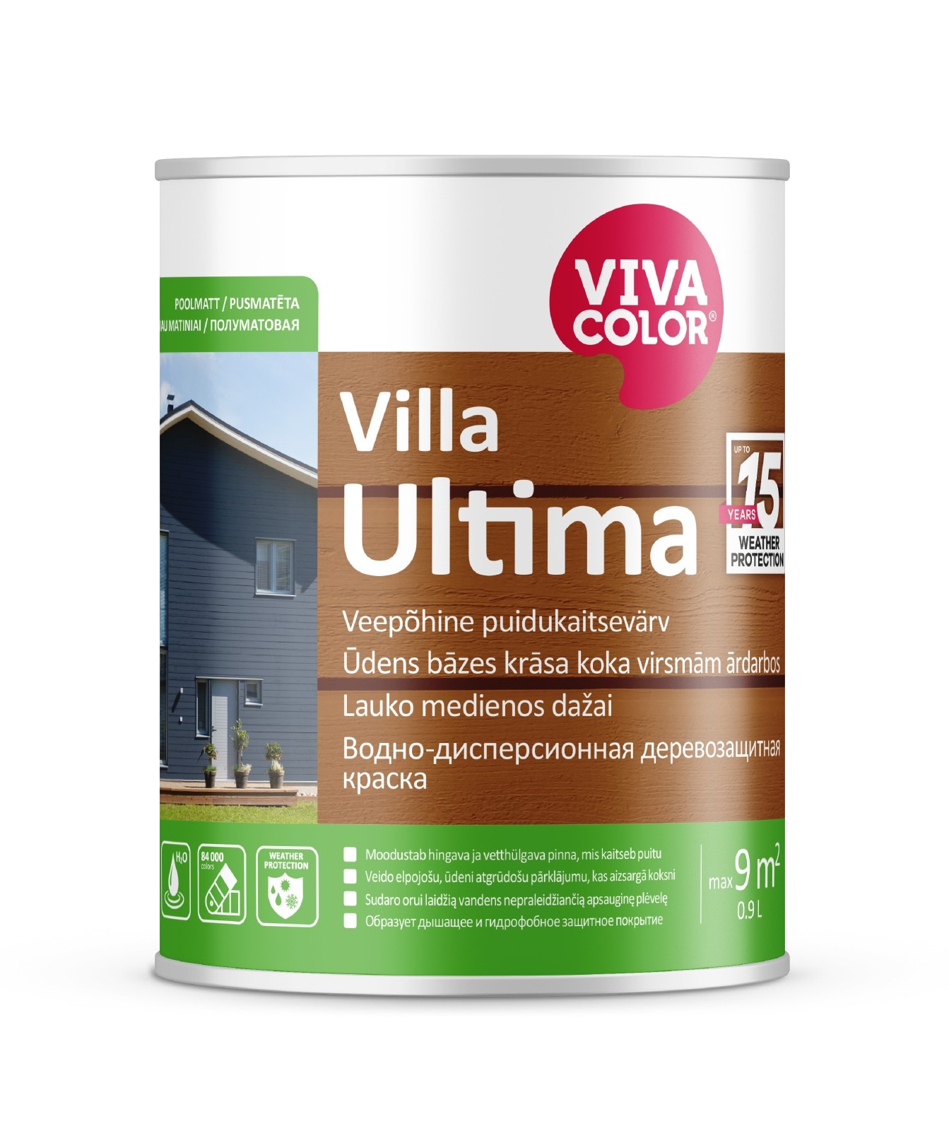 PUITFASSAADIVÄRV VIVACOLOR VILLA ULTIMA VVA 0.9L