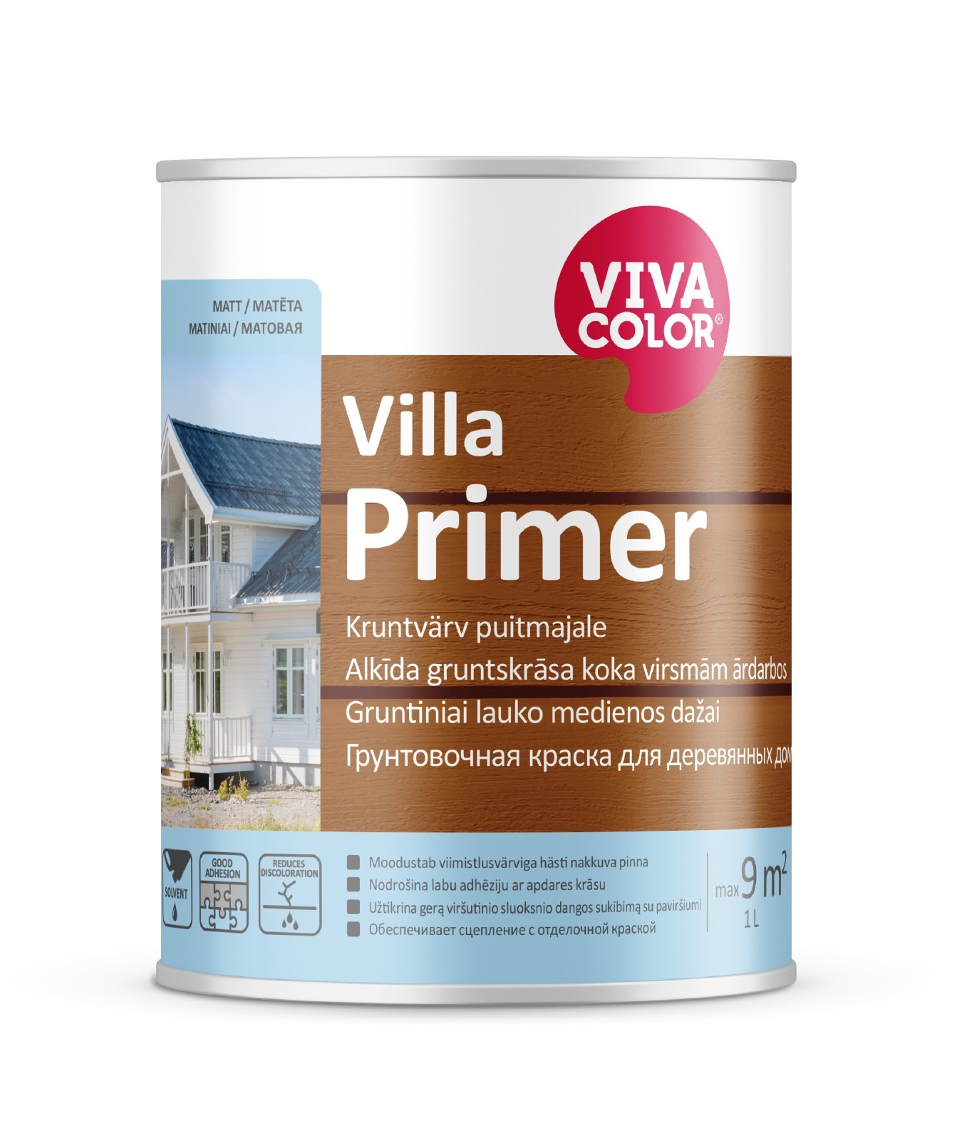 KRUNTVÄRV VIVACOLOR VILLA PRIMER AP 0.9L