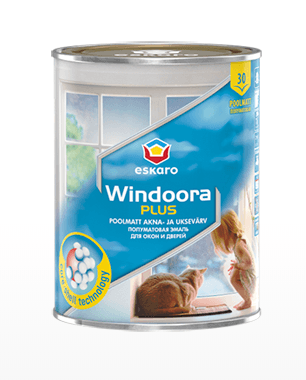 AKNAVÄRV ESKARO WINDOORA PLUS POOLMATT 0,9L