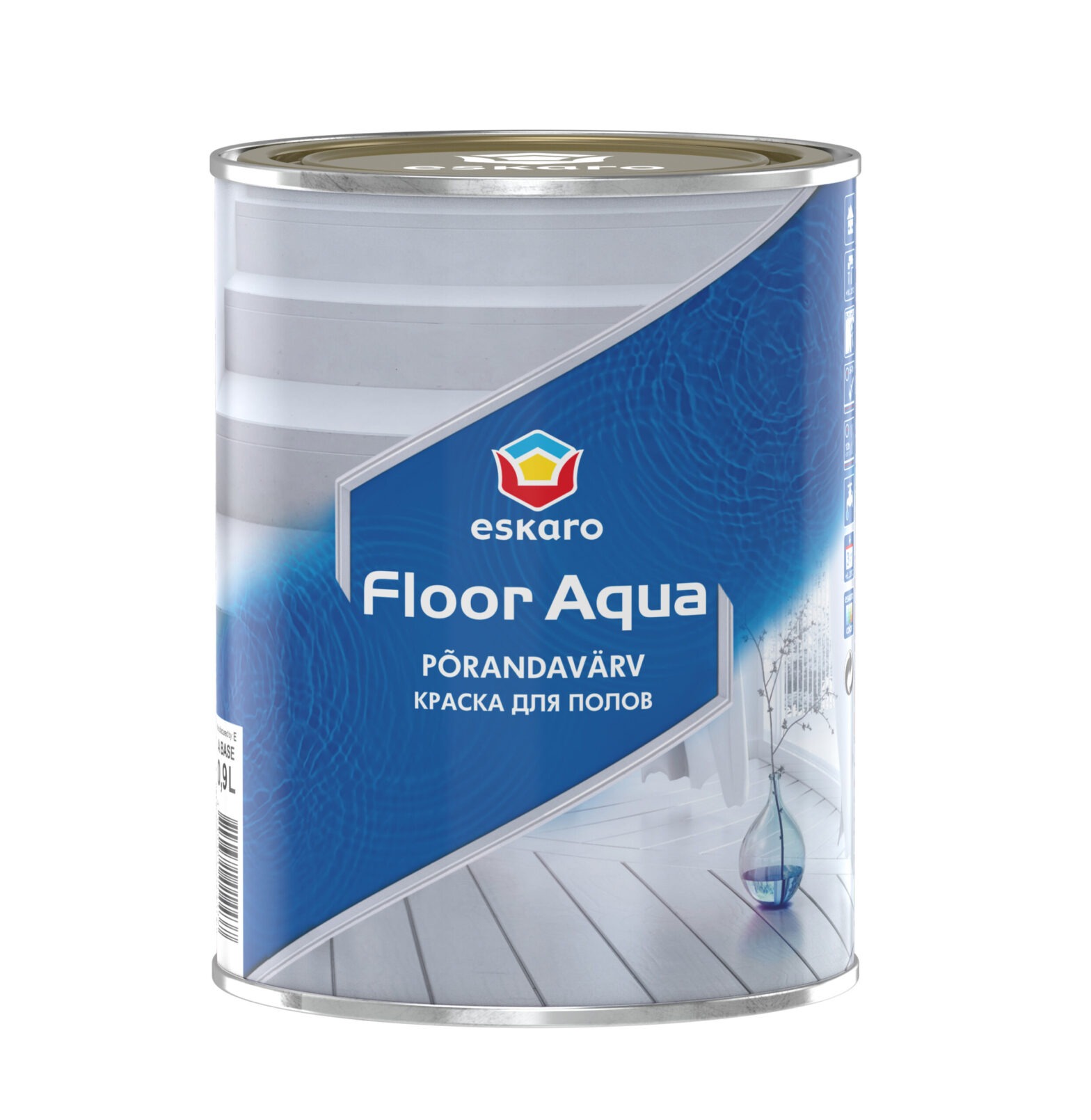 PÕRANDAVÄRV ESKARO FLOOR AQUA A 0,9L