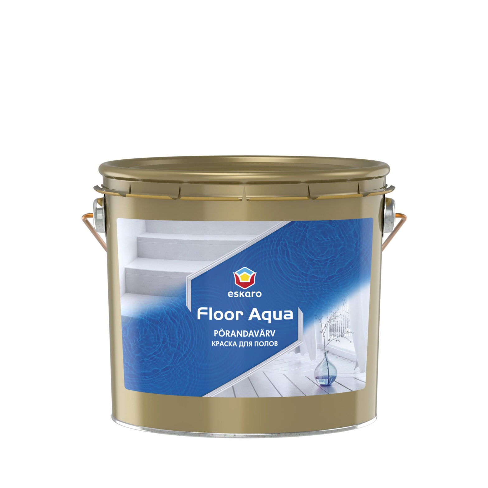 PÕRANDAVÄRV ESKARO FLOOR AQUA A 2,7L