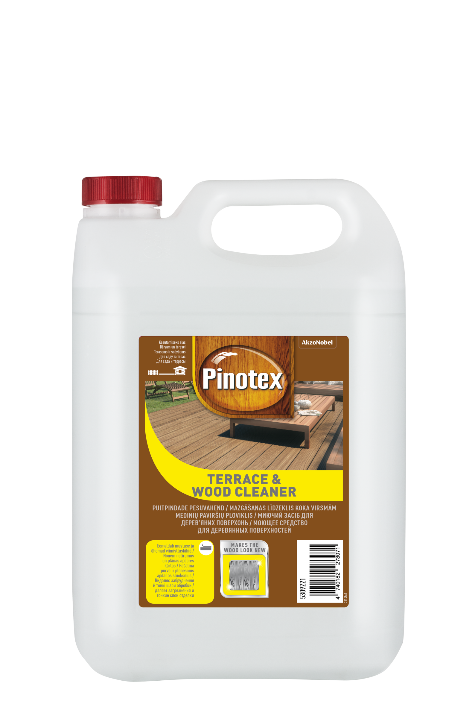 PINOTEX TERRACE&WOOD CLEANER 5L