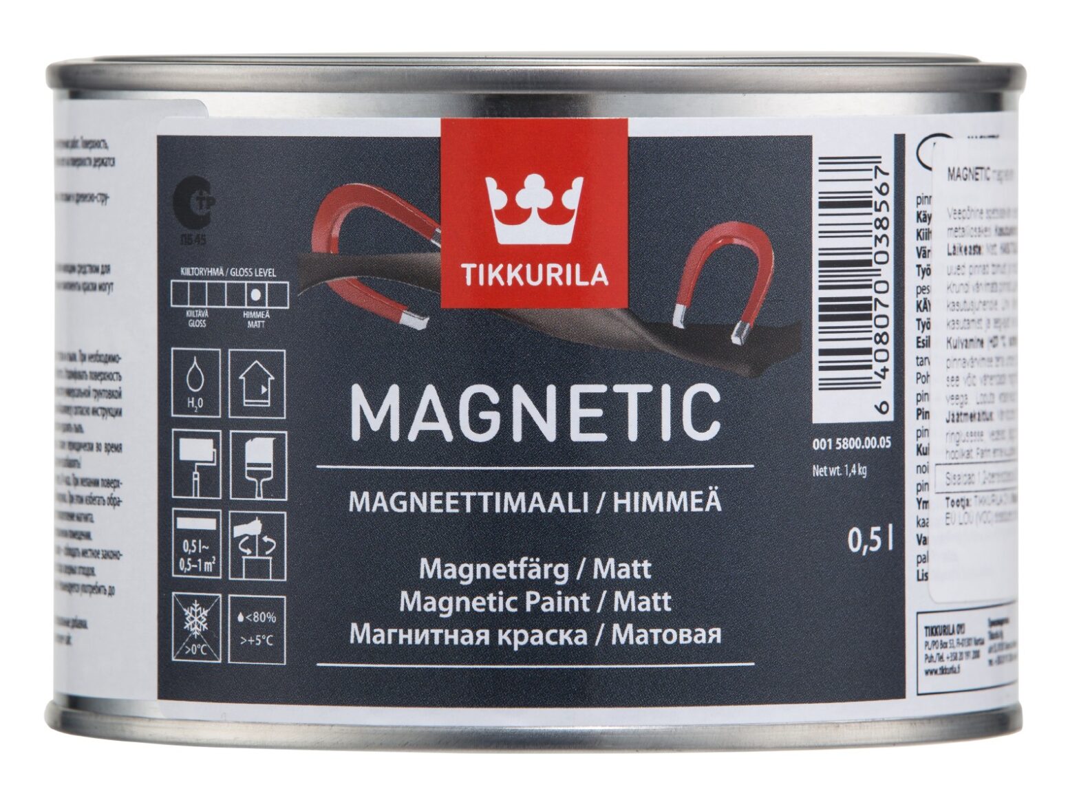 MAGNETIC VÄRV 0,5L