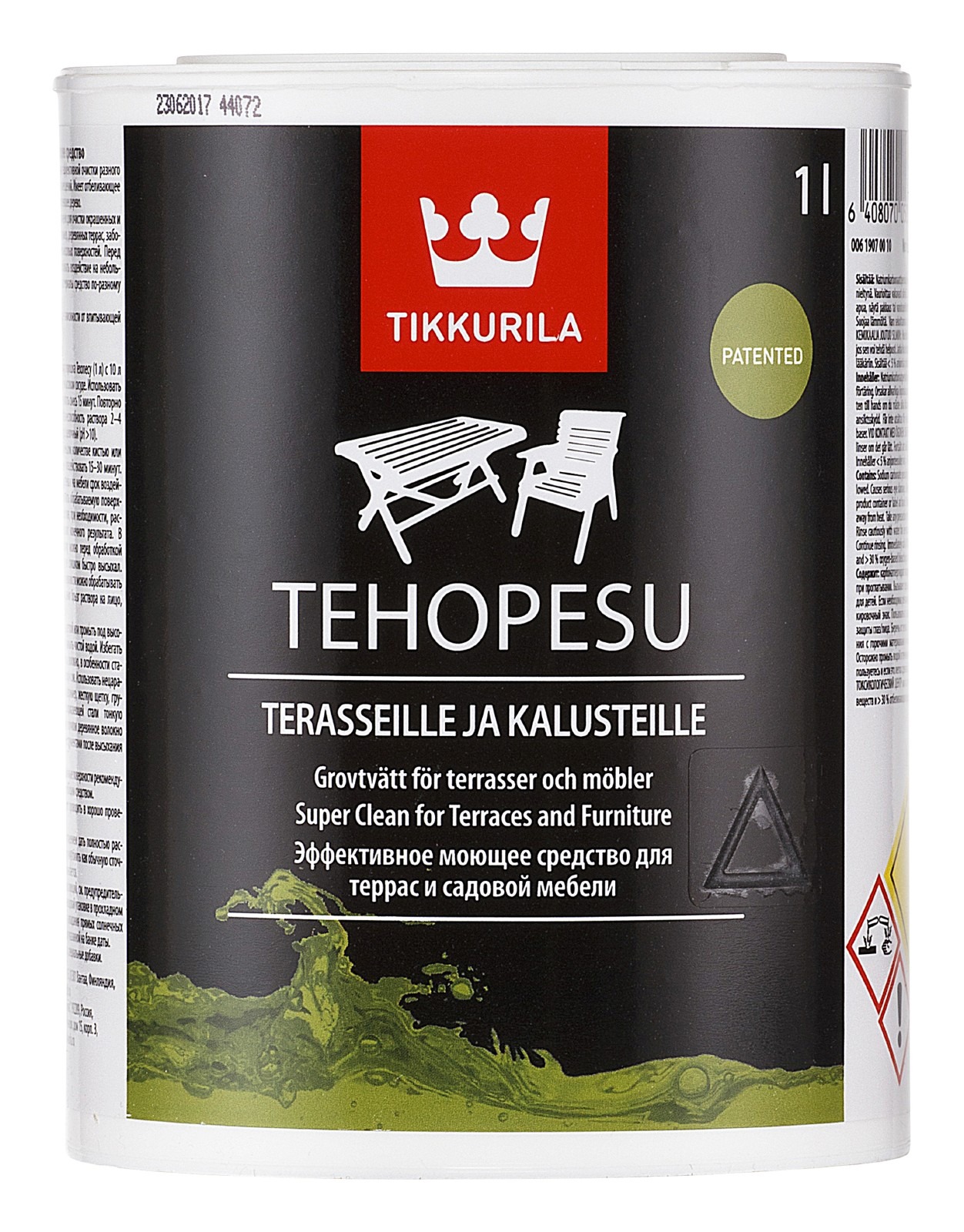 PUHASTUSVAHEND TERASSI- JA KALUSTEPESU 0,5L